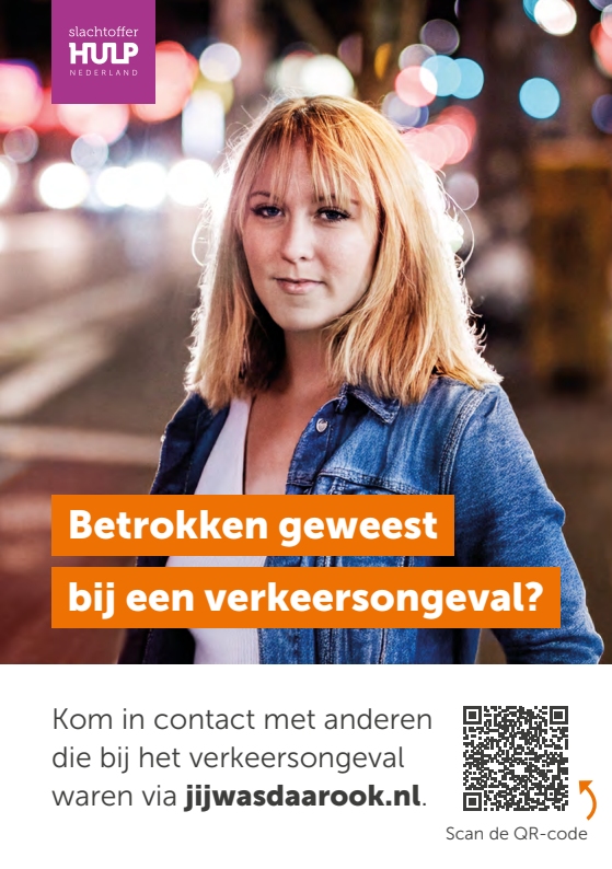 Flyer voor Jij was daar ook